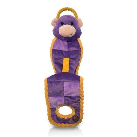 UPC: 0700603685825 | Charming Pet Tuginator Monkey Dog Toy  Purple  Large