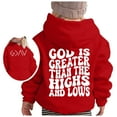 thumbnail image 5 of LUOGENLI Hoodies Girls Valentine's Day Hoodies Size 8 Boys and Girls Casual Loose Cute Print Long Sleeve Hoodie Sport St. Patrick's Day Hoodies for Girls 12-14 Preppy Red 3-4 Years, 5 of 5