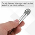 thumbnail image 4 of 3 Pcs Mini Microphone, Mini Mic Tiny Microphone Phone Type C Mic Small Microphone for Record Phone Voice, Silver/Hot Pink/Blue, 4 of 6