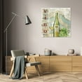 thumbnail image 3 of Carol Robinson 15x15 Gallery Wrapped Canvas Wall Art Titled - Vino, 3 of 4