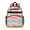 Dreamy Pastel Wave, variant on Colorful Tie Dye Wave Pattern Backpack for School,Cute School Bag,Schoolbag with Adjustable Shoulder Straps & Padded Back,15.25"x11.5"x5.25"