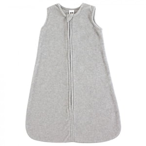 Hudson Baby Plush Sleeping Bag, Fleece, Heather Gray