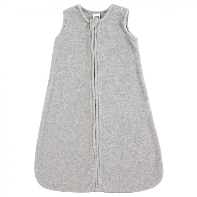 Hudson Baby Plush Sleeping Bag, Fleece, Heather Gray photo 1