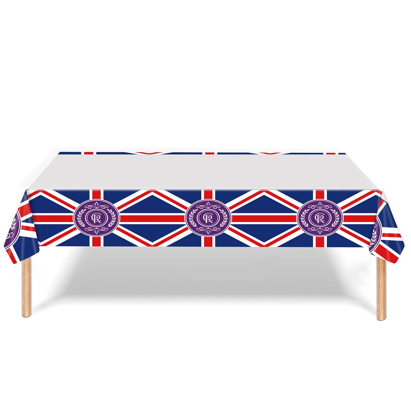 Union Jack Party Supplies UK Flag Party Cutlery Union Jack Plates, Cups, Napkins, Knife