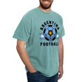 thumbnail image 4 of CafePress - Argentina Football T Shirt - Mens Comfort Colors Shirt, 4 of 5