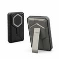 thumbnail image 3 of UAG Rugged Battery pack with Kickstand for MagSafe 10K mAh 20W Black/Titanium, 3 of 6