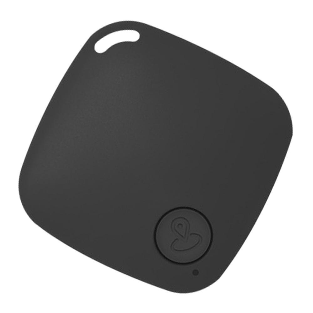 Smart Tile Key Finder Mini Bluetooth GPS Tracker Device Car Alarm Wallet Keys Locator Realtime Kids Pets Anti-Lost Black 