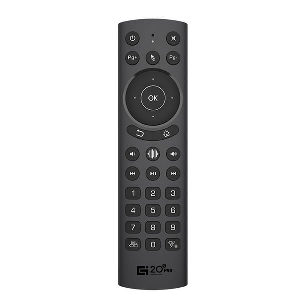 G20S PRO 2.4G Wireless Air Mouse Control remoto de voz de 30 botones para Smart TV Set Top Box JShteea Nuevo