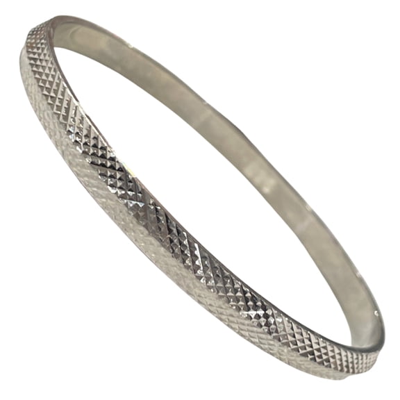 925 Sterling Silver Certified (Hallmarked) Punjabi / Sikh Men Kada #04 Kada Size (Inch): 2.75 inch / 2-12 Indian
