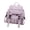 Purple, variant on Casual Bookbags Nylon Backpacks School Bag Travel Daypack Small Handbag Purses