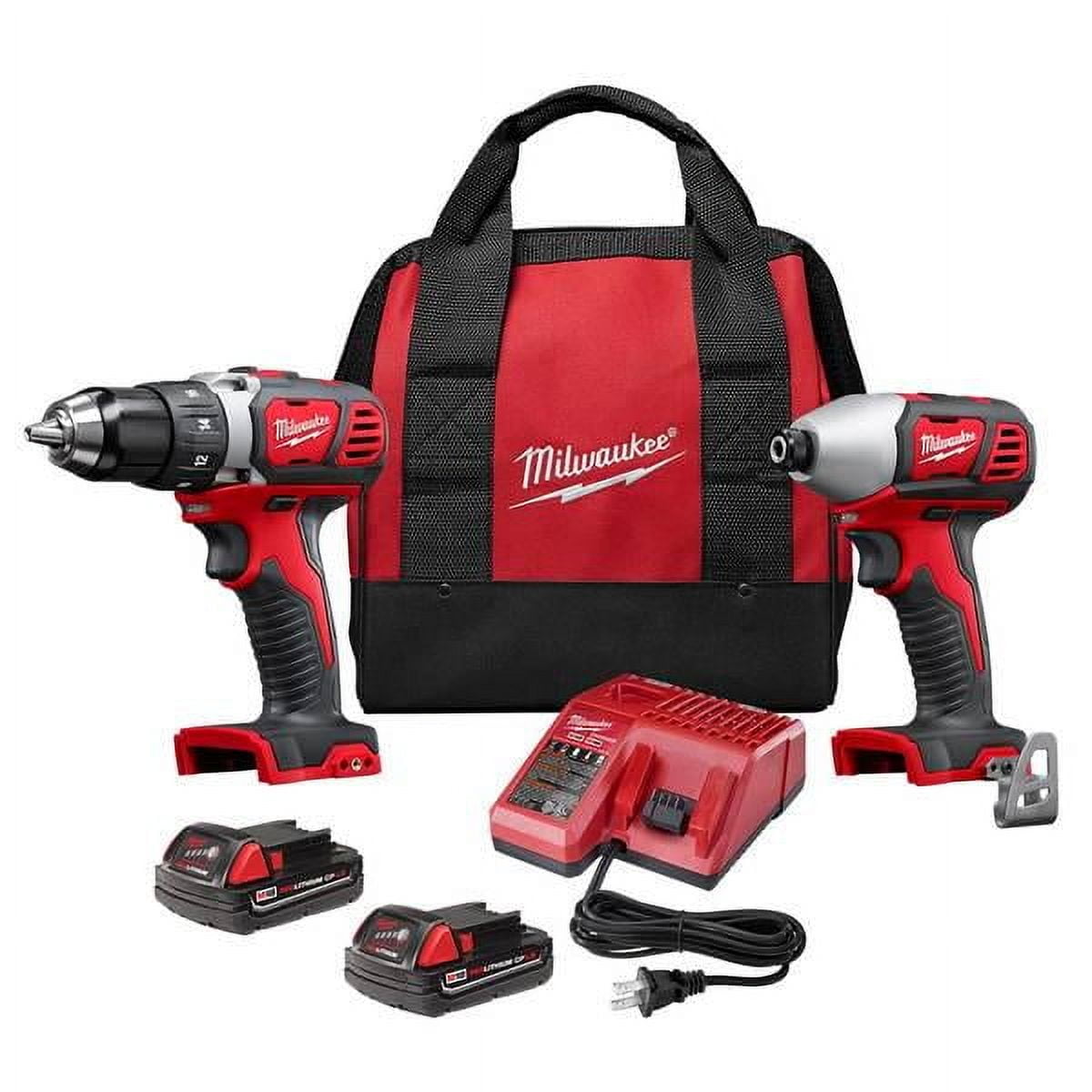 PORTER CABLE PC418C 2 Power Tool Set 18 Volt NiCd Cordless Combo Kit with Drill Driver Battery Saw Walmart