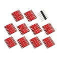 thumbnail image 2 of Convertidores de Nivel Lógico de 10x 4 Canales Convenientes Piezas Profesionales Compactas, 2 of 9