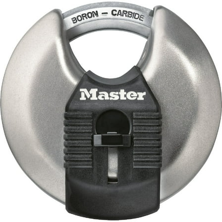 1PC Master Lock Magnum Stainless Steel Discus Keyed Padlock