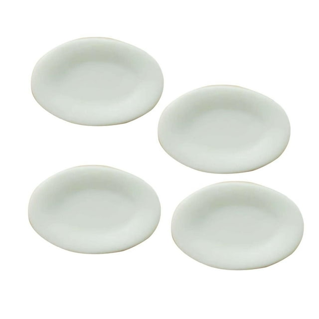 Platos de muebles en miniatura Sunnimix 4 piezas 1/12 cerámica Estilo G