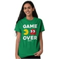 thumbnail image 3 of PACMAN Game Over Blinky Ghost Men's Graphic T Shirt Tees Brisco Brands S, 3 of 6