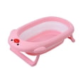 thumbnail image 1 of Tina de baño Tina para niños pequeños Tina de baño plegable para bebés Tina de baño para bebés Plegable Cute Cartoon Estable Tina para niños pequeños con temperatura ANGGREK  Otros, 1 of 5