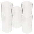thumbnail image 3 of Transparent Glass Cups for Storage HighQuality Safe and Durable Elegant Design Fits Bars and Home Use 5 Pieces, 3 of 8