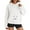 Z03-White, variant on Fleece pet Cat Small Day Pouch Hoodie Carrier Holder Carrying Sweatshirt Kangaroo Pocket