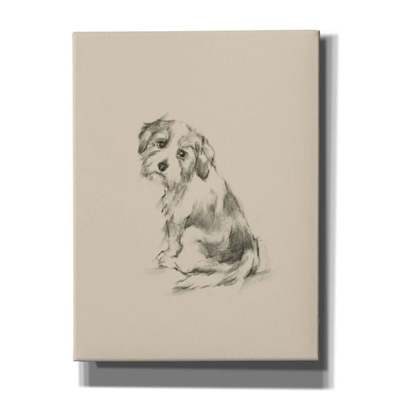 Epic Graffiti 'Puppy Dog Eyes III' by Ethan Harper Canvas Wall Art, 12"x16"
