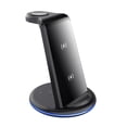 thumbnail image 2 of TopLLC 3 In 1 Charging Wireless Charger Multifunctional Desktop Phone Holder Magnetic Suction Vertical Wireless 15w Fast Charging Charging Stand Dock, 2 of 6