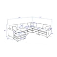 thumbnail image 5 of U-Shaped 7-Seat Sofa for Living Room / Perfect for Quality Time at Home, 5 of 6