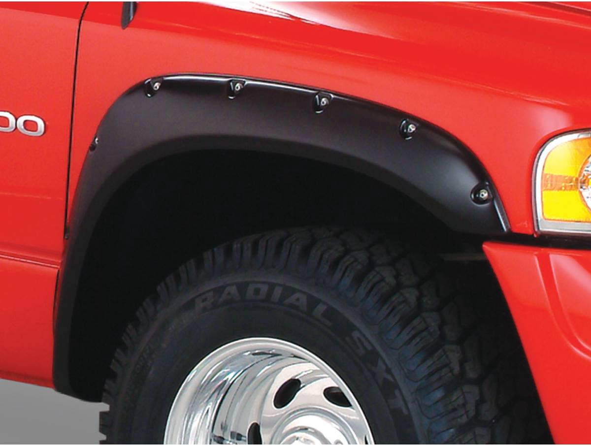 Husky Liners 2805907 Pocket Style Fender Flares Fits 2000-2007 Ram 1500, 2003 3500, 2003-2009 2500, 6'4", 8' Bed