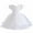 White, variant on EQWLJWE Summer Savings Clearance! Children's Mid length Vintage Flower Embroidery Bow Tie Large Dress Princess Dress 2-10 Years
