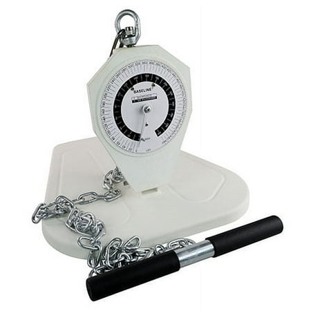 Baseline back, leg, chest dynamometer muscle Tester