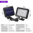 thumbnail image 4 of Luces de seguridad solares, lámpara de pared solar de 56 LED Sensor humano/de luz Luces superbrillantes a prueba de agua, 4 of 4