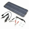 thumbnail image 3 of 12V 60W Solar Panels Charger Car Motorcycle Kick Scooter Portable Solar Panel Car Charger Battery Efficient Maintenance, 3 of 8