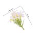 thumbnail image 2 of unbranded 10Ud Flores De Artificial Para Accesorios De Cabello Con Alta Durabilidad Y Realismo, 2 of 6