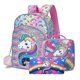 thumbnail image 1 of Backpack For Girls Backpacks For Elementary Preschool Students Kids Backpack With Lunch Box 26s, 1 of 5