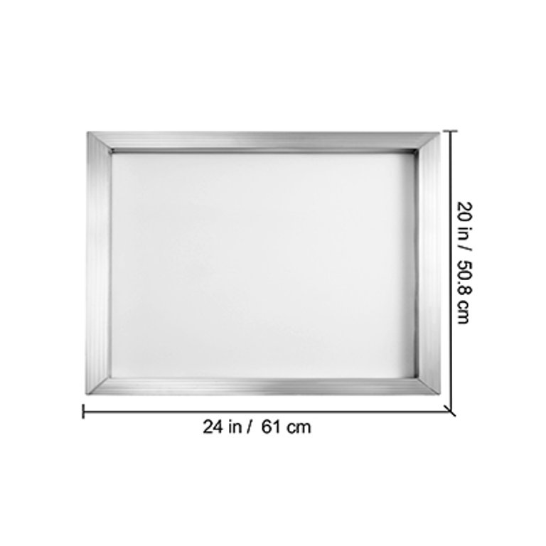VEVOR 2 Pack 20x24 Aluminum Frame Silk Screen Printing Screens with 160  Mesh