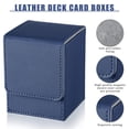 thumbnail image 2 of Deck Card Boxes Weewooday Leather, tamaño grande, 2 cajas, 2 of 6