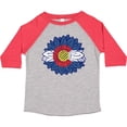 thumbnail image 3 of Inktastic Colorado Flag Sunflower Boys or Girls Toddler T-Shirt, 3 of 5