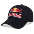 thumbnail image 2 of Red Bull Racing Team Racing Hat Men's Outdoor Sports Peaked Baseball Cap Car Capm,1pcs,black, 2 of 4