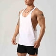 thumbnail image 6 of DAFPZW Men's Stringer Tank Tops Summer Y-Back Bodybuilding Muscle Sleeveless T-Shirts Gym Fitness Tee Shirts, 6 of 6
