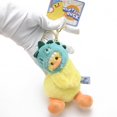 thumbnail image 3 of La nueva serie de cabeza divertida de pato relleno llavero de coche de juguete mochila creativa muñeca niños y niñas bolsa de muñeca colgante muñeca de moda, 3 of 5