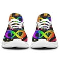 thumbnail image 6 of Autism Acceptance Tie Dye Shoes Trail Running Shoe Non-Slip Breathable Comfortable Sneakers White Size 13, 6 of 7
