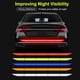 thumbnail image 3 of Cinta reflectante de advertencia para coche, parachoques, camión, calcomanías de seguridad universales ≮ W1Y9, 3 of 7