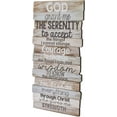 thumbnail image 4 of Lighthouse Christian Products 19657X Wall Decor Stacked Wood Serenity, Medium, 4 of 6