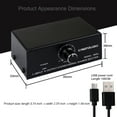 thumbnail image 5 of LYNEPAUAIO B063 Distributeur de Signal Audio 1 Entrée 4 Sorties Source de Signal Stéréo Répartiteur Audio Sortie Sans Perte Interface RCA Alimentée par USB 5V, 5 of 5