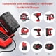 thumbnail image 2 of Kit combinado de cargador de batería WECACHWE 18V 6.0Ah Litio, 2 of 8