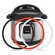 thumbnail image 1 of 3-pack 8-liter Instant Pot Silicone Sealing Rings, Replacement Rings, 1 of 5