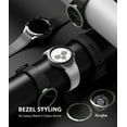 thumbnail image 2 of Ringke Bezel Styling Compatible with Samsung Galaxy Watch 4 Classic 42mm Bezel Ring Stainless Steel Adhesive Scratch Protection Cover Accessory - Black (42-02), 2 of 11