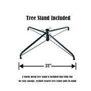 SalonMore 7.5ft 1450 Branch Pre-lit Christmas Tree, Holiday Decoration Flocked Snow Artificial Tree
