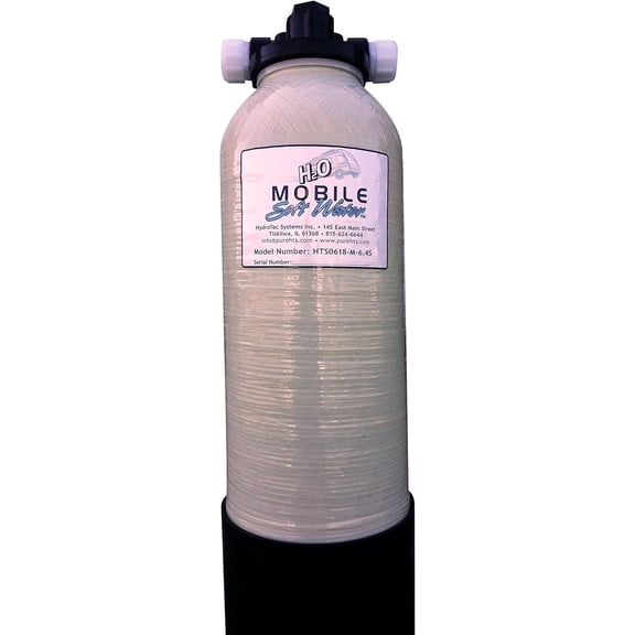 Portable 'Mobile-Soft-Water' Water Softener 6,400 Grain Capacity Manual Regeneration