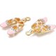 thumbnail image 4 of 10 colgantes de zapatos de baile con forma de zapatos, accesorios para joyería, soporte para colgantes, aleación chapada, esmalte, diamantes de imitación., 4 of 4