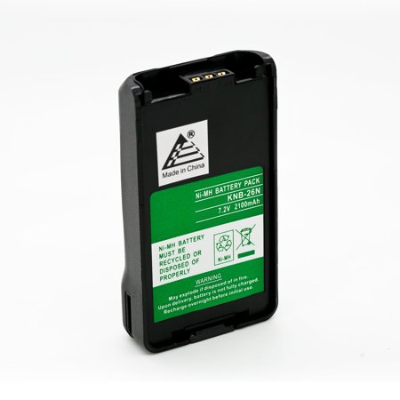 ExpertPower® 7.2v 2000mAh NiMh High Capacity Two-way Radio Battery for Kenwood KNB-25 KNB-26 TK-2140 TK-3140 TK-2148 TK-3148 TK-2160 TK-3160 TK-2168 TK-3168 TK-2170 TK-3170 TK-2173 TK-3173