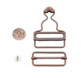 thumbnail image 1 of Overall Buckles Replacement Metal Suspender Clips with Rectangle Buckle Overall Braces Buckles DIY Button No Sew Accessories Adjustable for Overall Bib Pants Trousers Jeans Jacket, 1 of 2